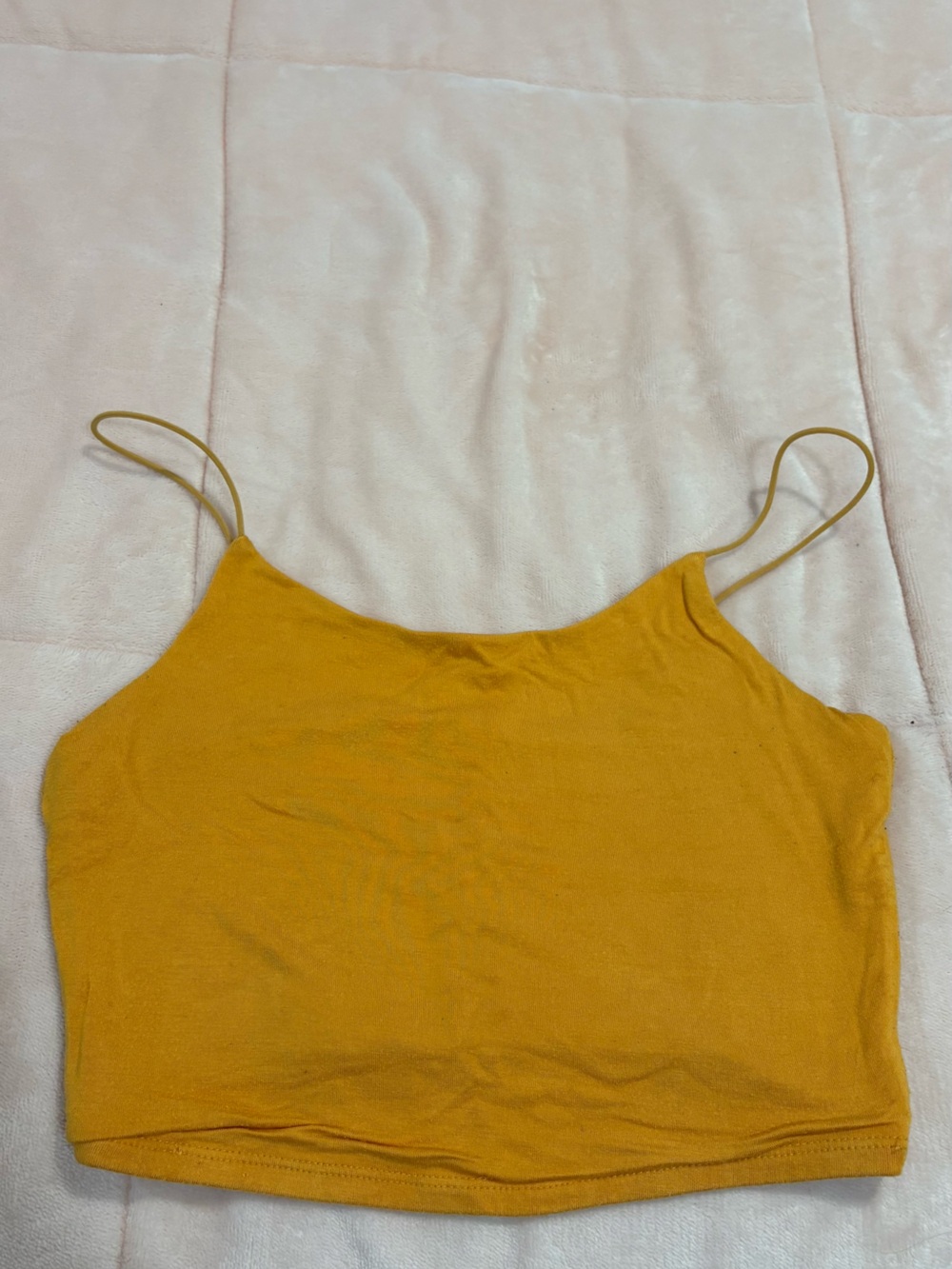 Garage orange Spaghetti Strap Crop Camisole